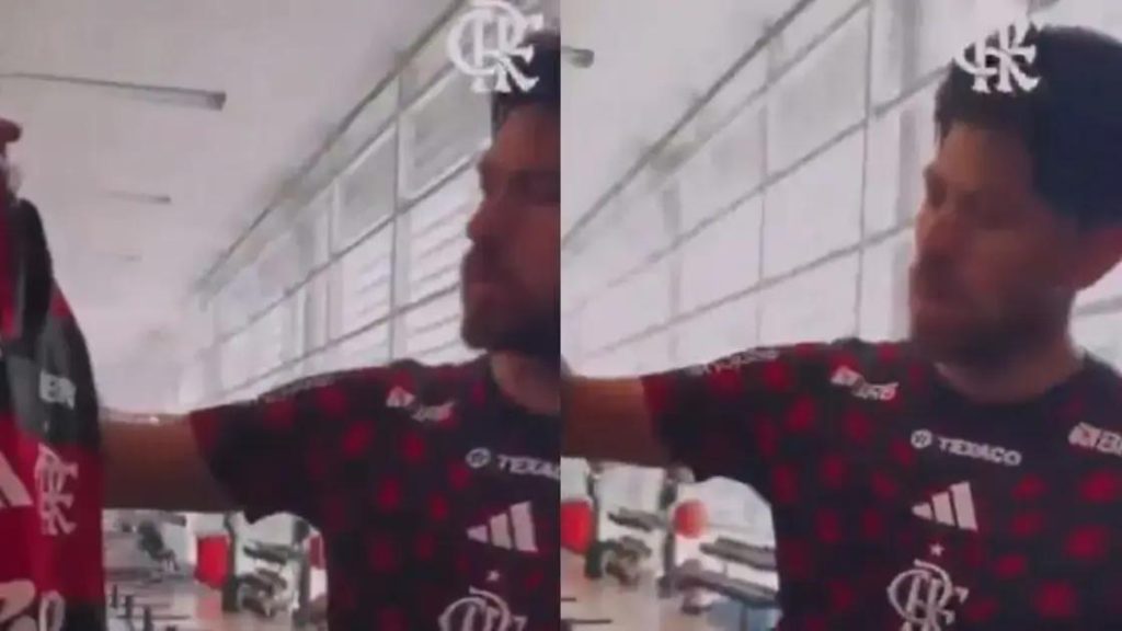 ATENÇÃO: O post Rossi tem reação inusitada ao ser apresentado à nova camisa do Flamengo: “Está bonita, só que…”